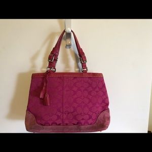 Pink Coach Bag